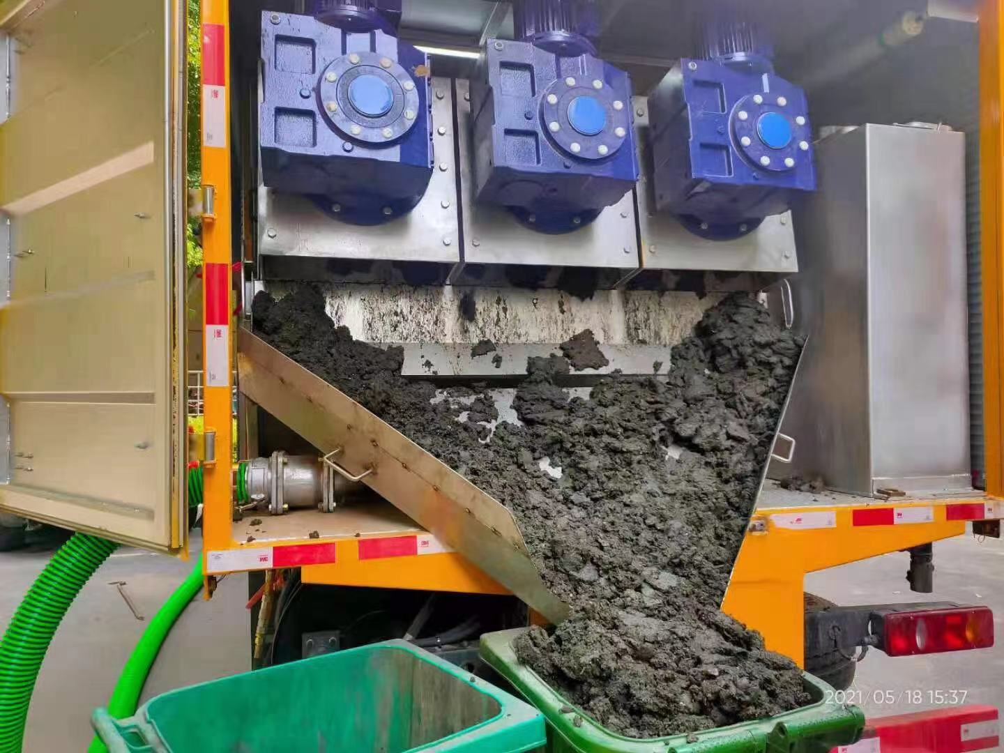 南圣镇化粪池清掏城市维护站-泥浆净化干湿分离处理